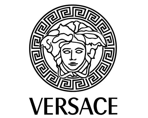 versace perfume emblem|Versace outline logo.